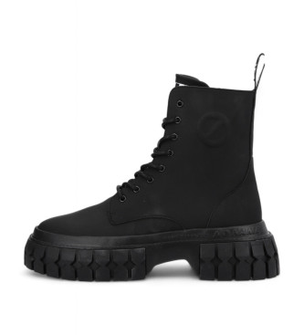 NO NAME Botins em pele Gravity preto