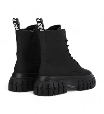 NO NAME Botins em pele Gravity preto