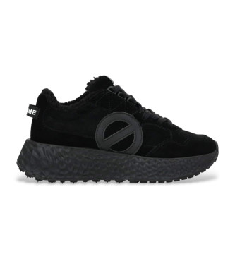 NO NAME Carter Jogger Leder Turnschuhe schwarz