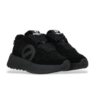 NO NAME Baskets en cuir Carter Jogger noir