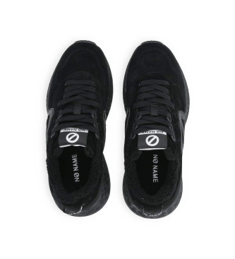 NO NAME Baskets en cuir Carter Jogger noir