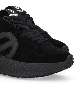 NO NAME Carter Jogger Leder Turnschuhe schwarz