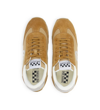 NO NAME City Run Jogger Sneakers brown, mustard