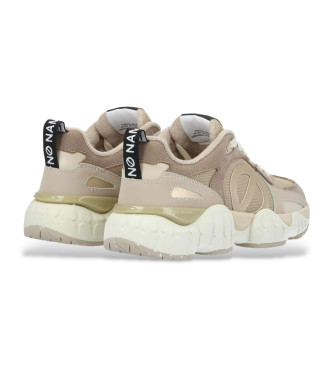 NO NAME Krazee Runner beige Lederturnschuhe