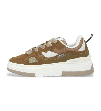 NO NAME Zapatillas de piel Nollie taupe