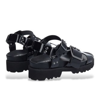 NO NAME Open Sandals black