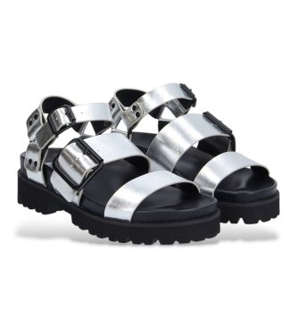 NO NAME Sandali Silver Design