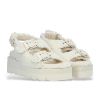 NO NAME Beige Juli Sandaler med spnne