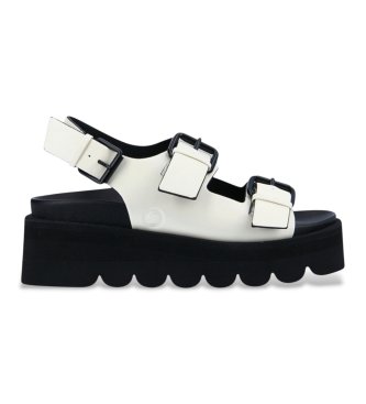 NO NAME Beli sandali s platformo