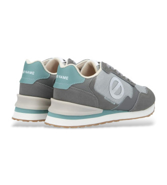 NO NAME Zapatillas de piel Tova Runner gris