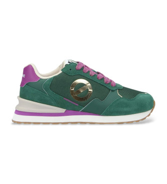 NO NAME Zapatillas de piel Tova Runner verde