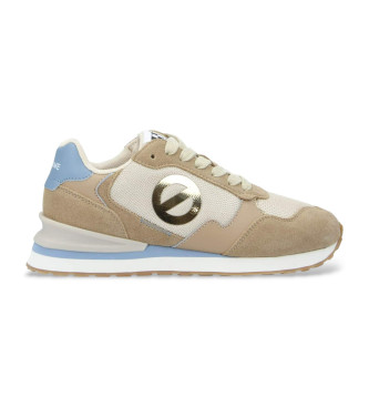 NO NAME Tova Runner beige leather trainers