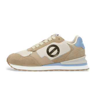 NO NAME Tova Runner beige leather trainers