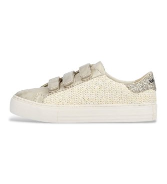 NO NAME Arcade Straps beige trainers
