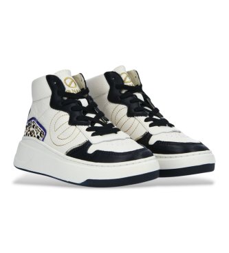 NO NAME Sneakers Bridget in pelle bianca