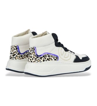 NO NAME Sneakers Bridget in pelle bianca