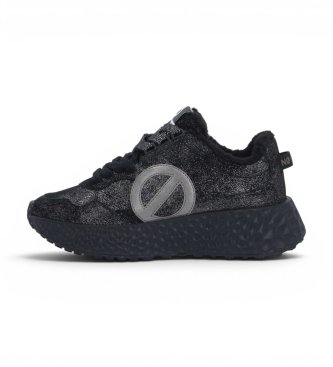 NO NAME Baskets en Cuir Carter Jogger Crystal Cocoon noir