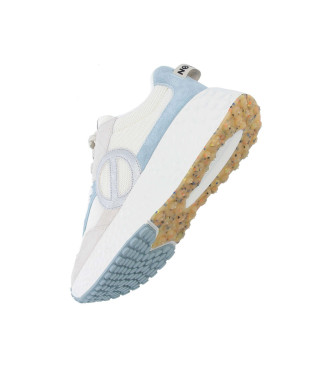 NO NAME Carter Jogger tr�ningsskor i l�der beige, bl�