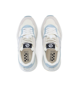 NO NAME Carter Jogger tr�ningsskor i l�der beige, bl�