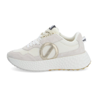 NO NAME Carter Jogger beige tr�ningsskor i l�der