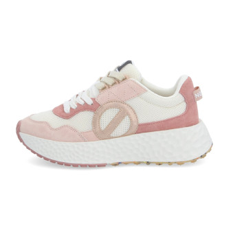 NO NAME Carter Jogger rosa tr�ningsskor i l�der