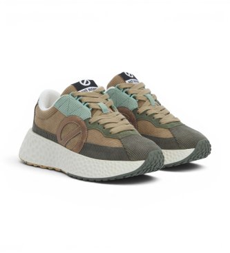 NO NAME Buty sportowe Carter Runner Daddy w kolorze beżowym i zielonym