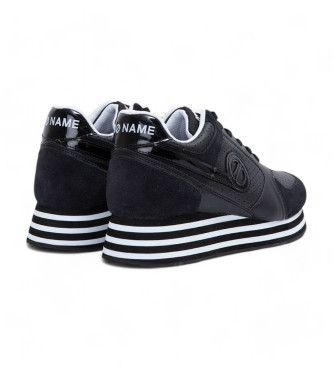 NO NAME Zapatillas de ante Parko Jogger negro