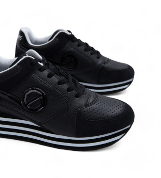 NO NAME Zapatillas de ante Parko Jogger negro