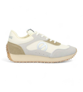 NO NAME Suede Punky Jogger beige trainers