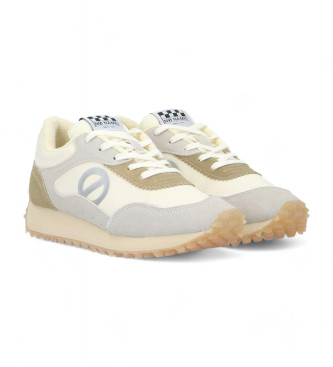 NO NAME Scarpe da ginnastica in pelle scamosciata beige Punky Jogger