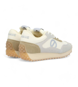 NO NAME Scarpe da ginnastica in pelle scamosciata beige Punky Jogger