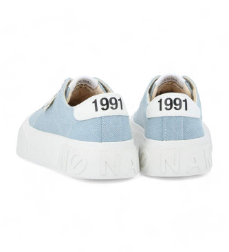 NO NAME Reset canvas trainers blue