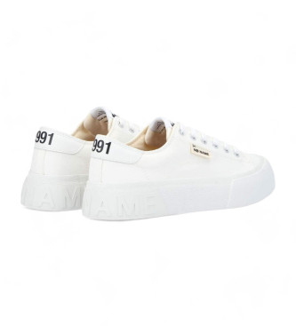 NO NAME Reset canvas sneakers vit