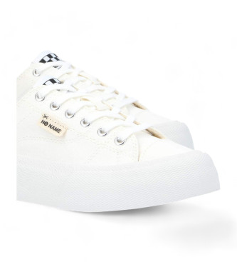 NO NAME Reset canvas trainers white