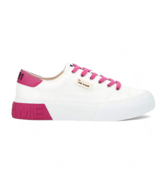 NO NAME Reset Canvas Turnschuhe wei, rosa