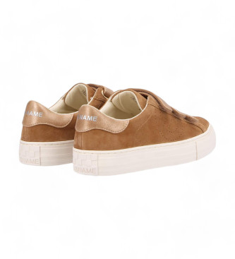 NO NAME Arcade Leather Sneakers brown