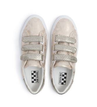 NO NAME Arcade Straps leather trainers white