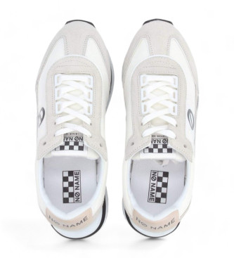 NO NAME Boom Jogger Leather Sneakers white