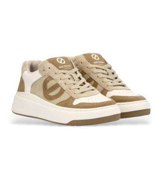 NO NAME Bridget brown leather trainers