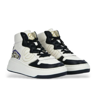 NO NAME Sneaker Bridget Mid in pelle bianca