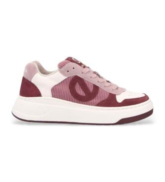 NO NAME Sneaker Bridget in pelle rosa