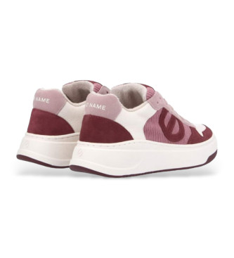 NO NAME Sneaker Bridget in pelle rosa