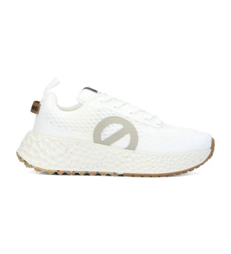 NO NAME Carter Fly leather trainers in beige
