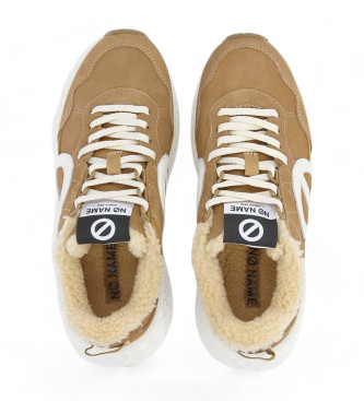 NO NAME Carter Jogger W brown leather trainers