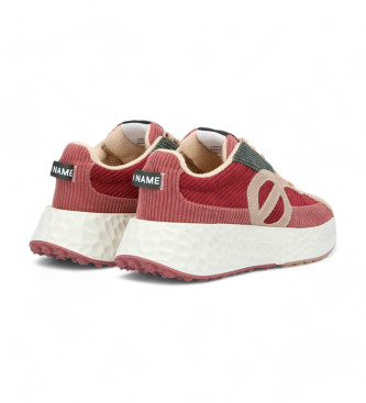 NO NAME Zapatillas de Piel Carter Runner Daddy granate