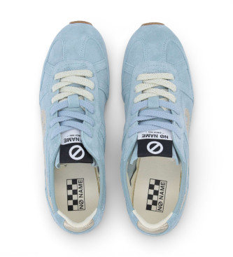 NO NAME Leren sneakers Evo Run blauw