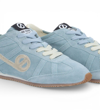 NO NAME Leren sneakers Evo Run blauw