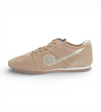 NO NAME Leren sneakers Evo Run bruin