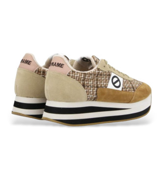 NO NAME Flez M Jogger chaussures en cuir beige