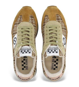 NO NAME Zapatillas de piel Flez M Jogger beige